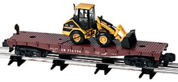 Picture of Conrail Flatcar w/CAT Wheel Loader