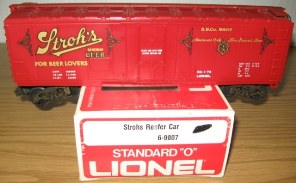 Picture of Stroh's Beer Standard 'O' Reefer
