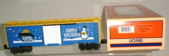 Picture of Vapor Record Employees (Blue) Xmas Boxcar