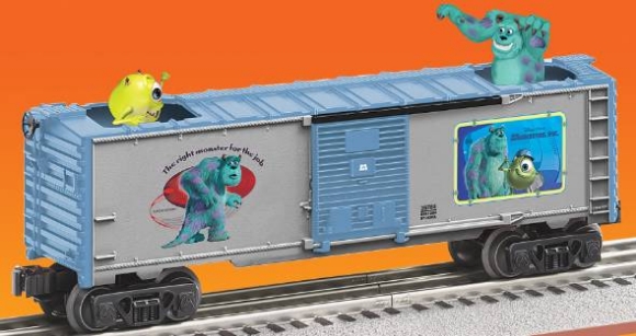 Picture of Monsters Inc. Bobbing Head Boxcar