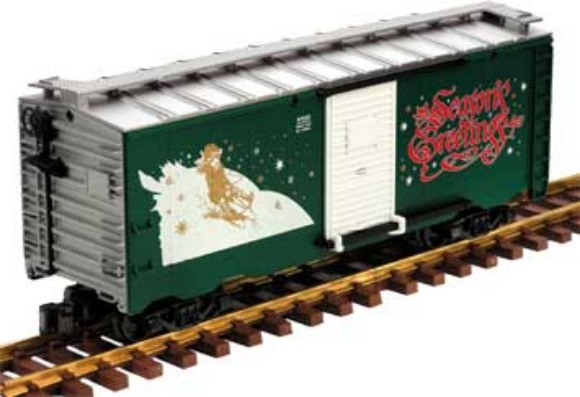 Picture of Christmas Large Scale 2001 Boxcar (used)