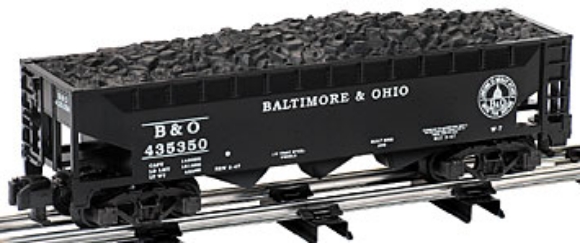 Picture of AF Baltimore & Ohio Hopper w/ Coal Load
