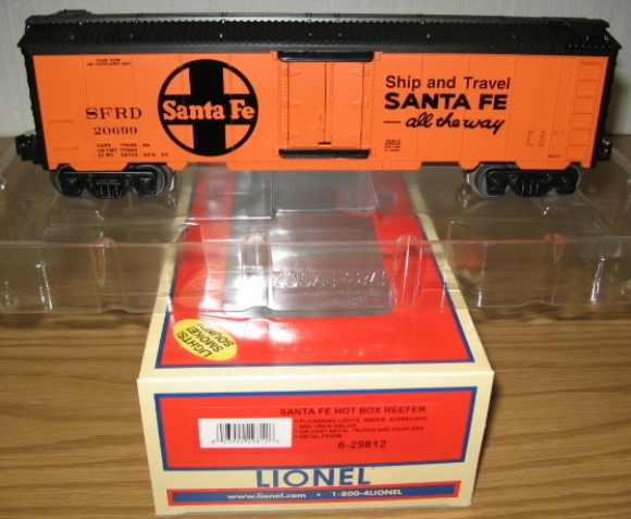 Picture of Santa Fe Hot Box Refrigerator Car