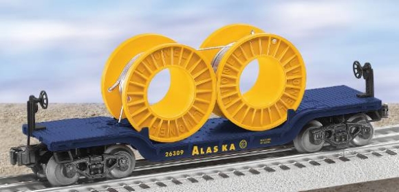 Picture of Alaska Flatcar w/Cable Reels