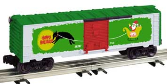 Picture of Vapor Records Christmas Boxcar