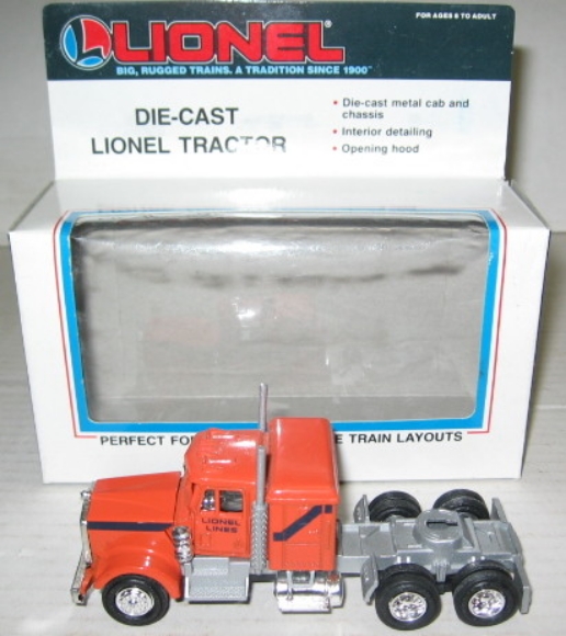Picture of Lionel Orange Tractor