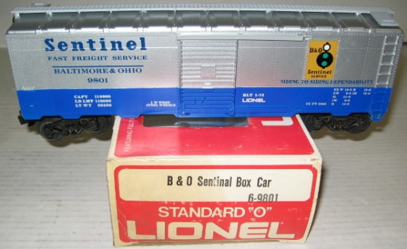Picture of B&O Sentinel St 'O' Boxcar