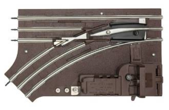 Picture of O-27 Remote Left-Hand Switch Track