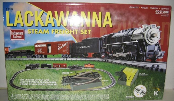 Picture of Lackawanna Steam Freight Set (NO T&T)