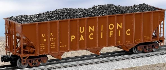 Picture of Union Pacific 3-Bay Die-Cast Coal Hopper