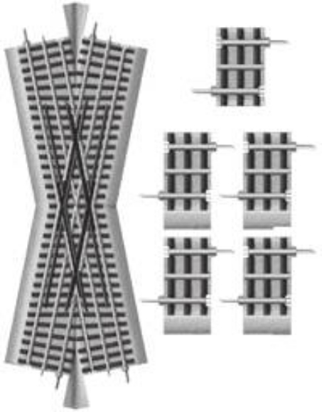 Picture of 22 1/2 Degree Crossover FasTrack
