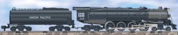 Picture of Union Pacific 4-8-4 Northern Locomotive