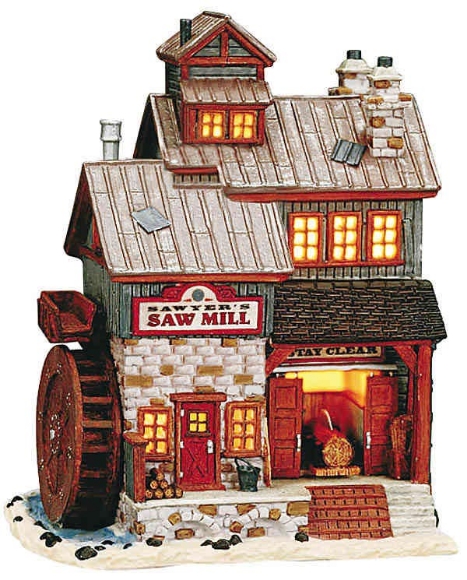 Picture of Sawyer's Saw Mill Ceramic Building