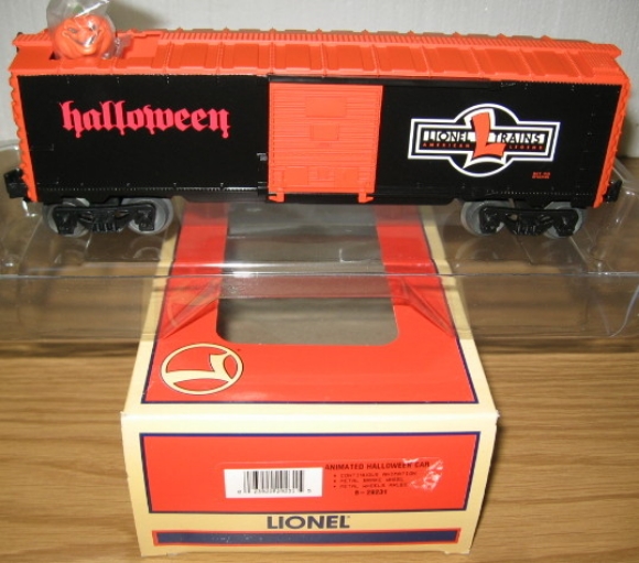 Picture of Animated Pumpkin Boxcar