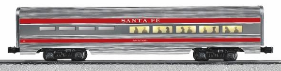 Picture of Santa Fe Red-Stripe 15" Aluminum StationSound Car