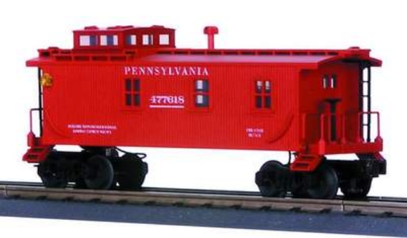 Picture of Pennsylvania Woodside Caboose (red)