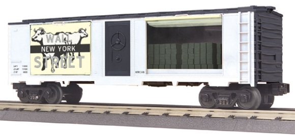 Picture of Wall Street Window Display Boxcar w/Money
