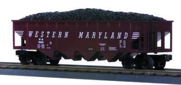 Picture of Western Maryland Hopper w/coal load