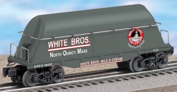 Picture of White Bros. Flatcar w/Milk Containers