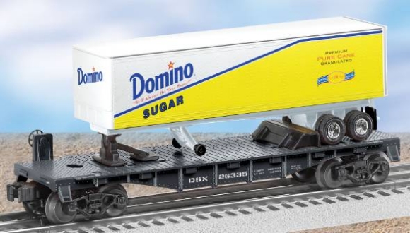 Picture of Domino Sugar Flatcar w/Trailer