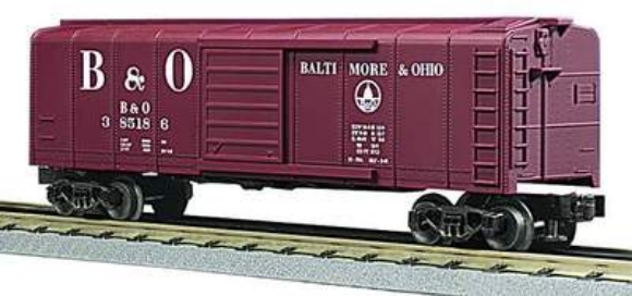 Picture of B&O Rounded Roof Boxcar