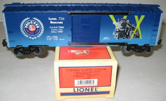 Picture of Century Club I 726 Berkshire Boxcar
