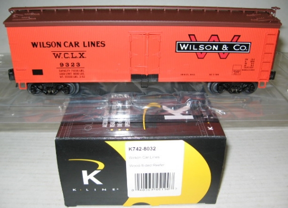 Picture of K-Line Wilson Lines Wood-Sided Scale Reefer