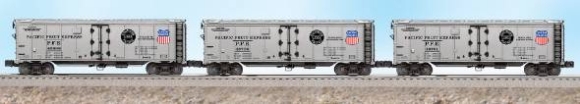 Picture of Pacific Fruit Express Silver Steel-Sided Reefer 3pk.