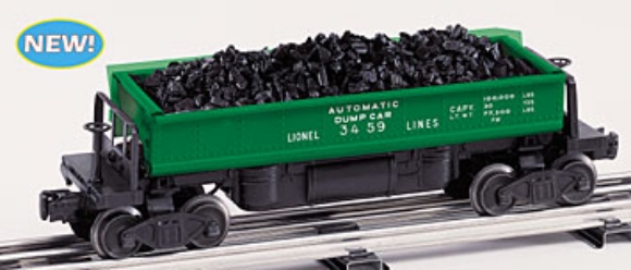 Picture of PWC Lionel Lines Green Coal Dump Car