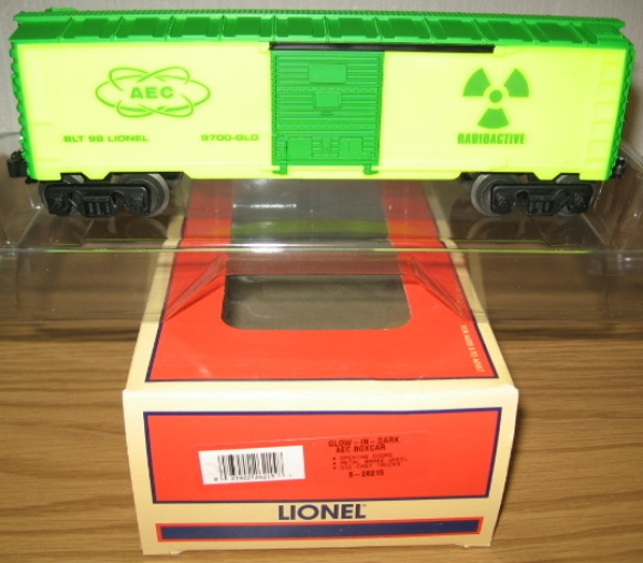 Picture of AEC Glow-in-the-Dark Green Boxcar