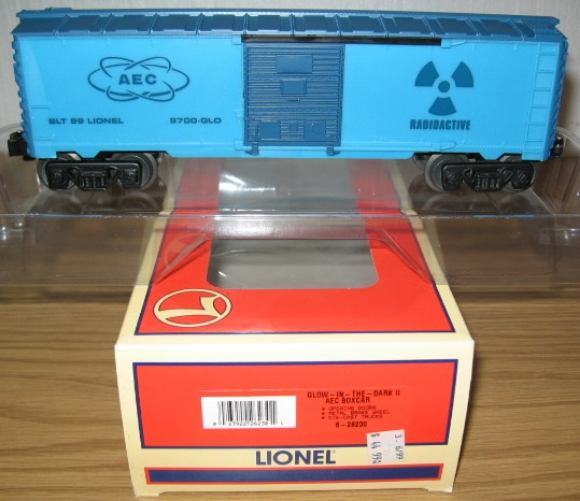 Picture of AEC Glow-in-the-Dark Blue Boxcar