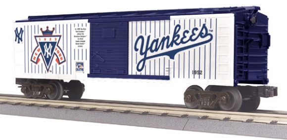 Picture of MTH RailKing New York Yankees Copperstown 1952 Boxcar