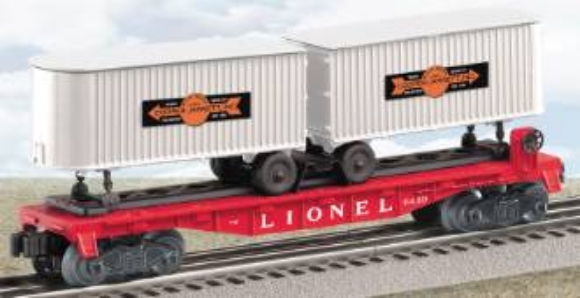 Picture of Lionel #6430 Flatcar w/Piggyback Trailers