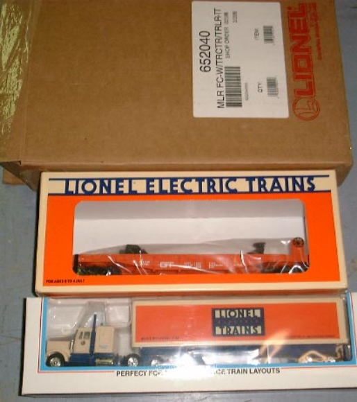 Picture of T.T.O.S. Grand Trunk Flatcar w/Lionel Tractor&Trailer