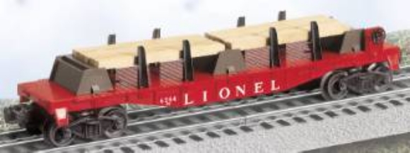 Picture of PWC#6264 Flatcar w/Wood Load 