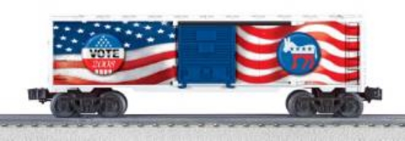 Picture of Democrat 2008 Election Boxcar