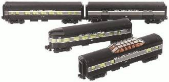 Picture of New York Central Steamlined Passenger 4-Car Set (LN)