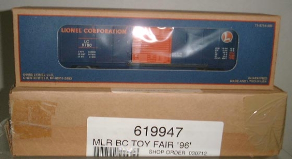 Picture of 19947 - Lionel Corp. Toy Fair 1996 Boxcar