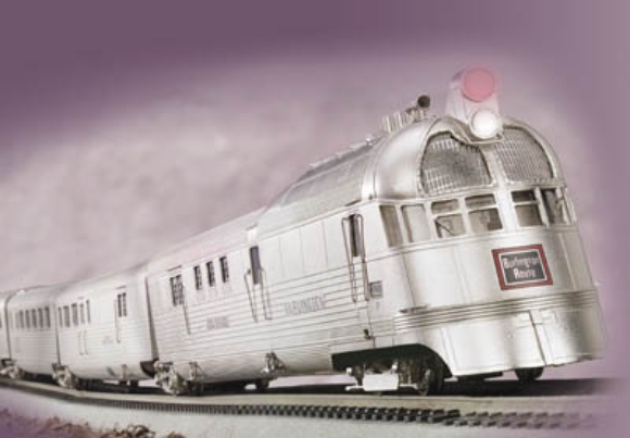 Picture of Burlington Pioneer Zephyr Passenger Set w/P2.0 (used)