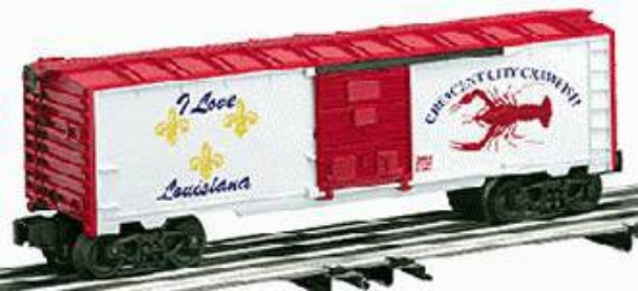 Picture of I Love Louisiana Boxcar