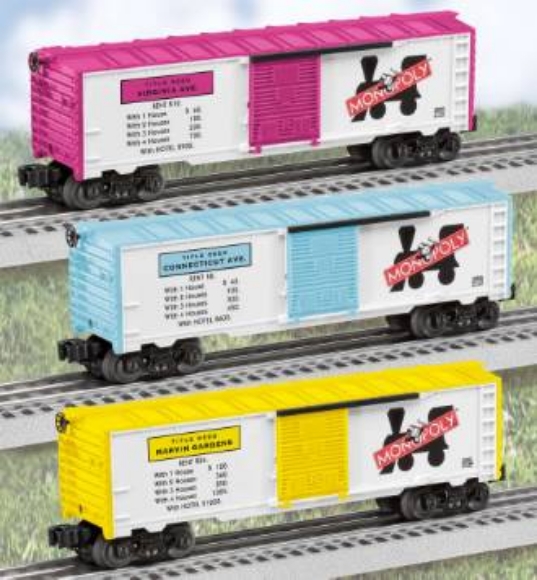 Picture of Monopoly Boxcar 3pk #2 Set