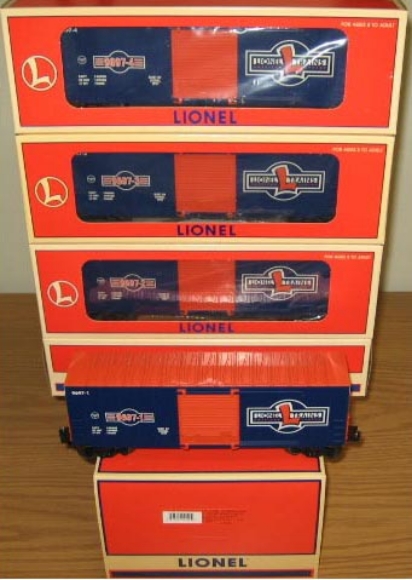 Picture of Lionel Cenntennial Hi-Cube Boxcar 4pk.