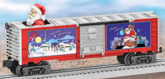 Picture of Bobbing Santa (Head) Boxcar