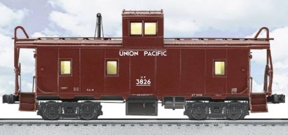 Picture of Union Pacific CA-4 Caboose (brown) #3826