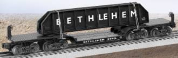 Picture of Bethlehem Steel 16-Wheel Depressed Flatcar