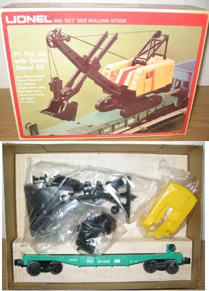 Picture of 9158 - Penn Central Flatcar w/PH Shovel Kit