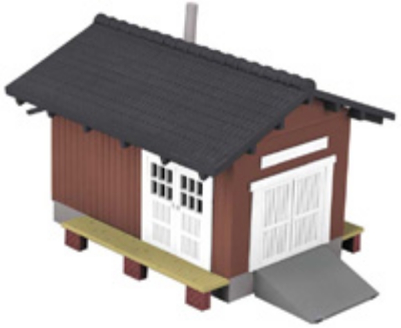 Picture of Country Freight Station (Red & Black)