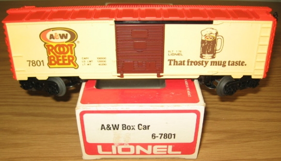 Picture of A&W Root Beer Boxcar