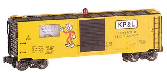 Picture of K-line Power & Light Co. Operating Voltmeter Car