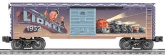 Picture of 1952 Lionel  Catalog Art Boxcar